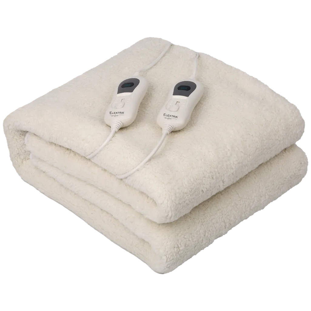 Elektra Comfort Electric Blanket - King - Fur