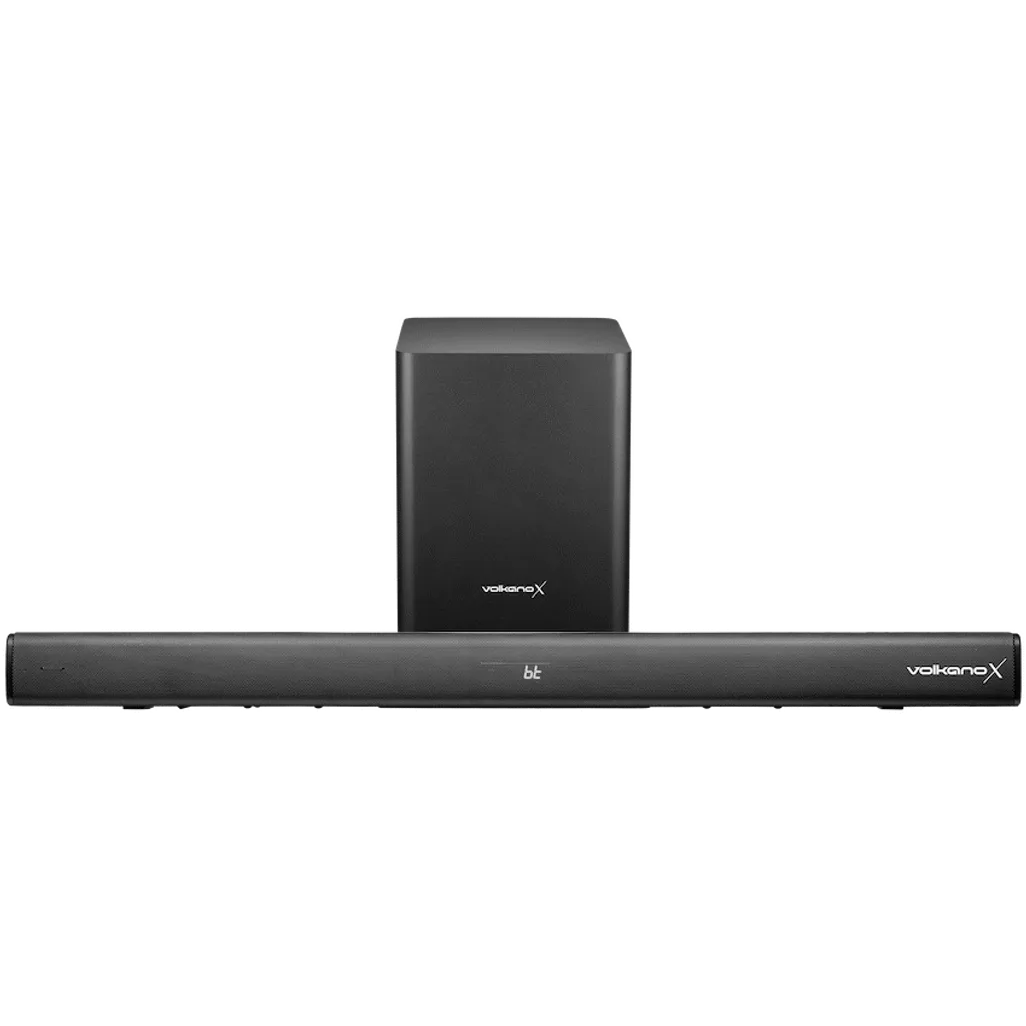 VolkanoX Supersonic 2 Series 2.1 200w Soundbar System with Wireless Subwoofer