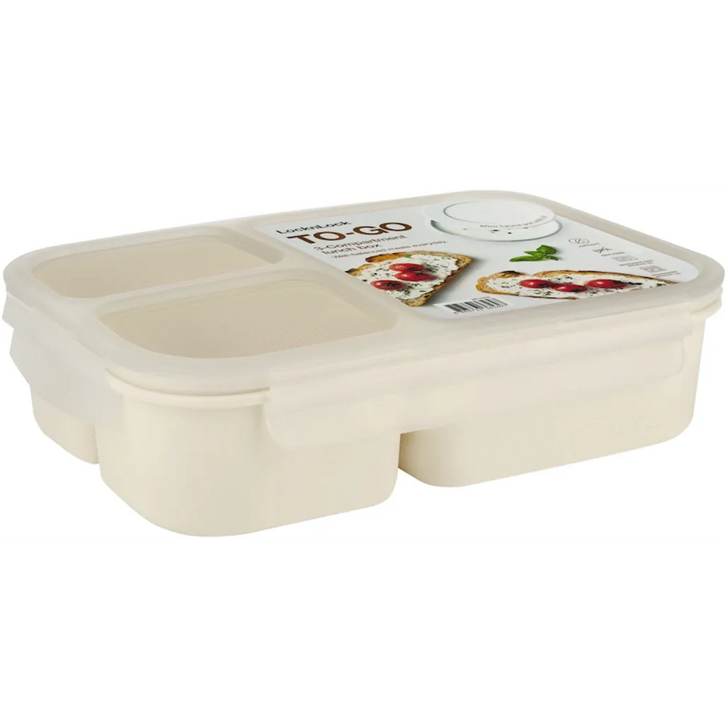 LocknLock To-Go Lunch Box 1.5lt - White