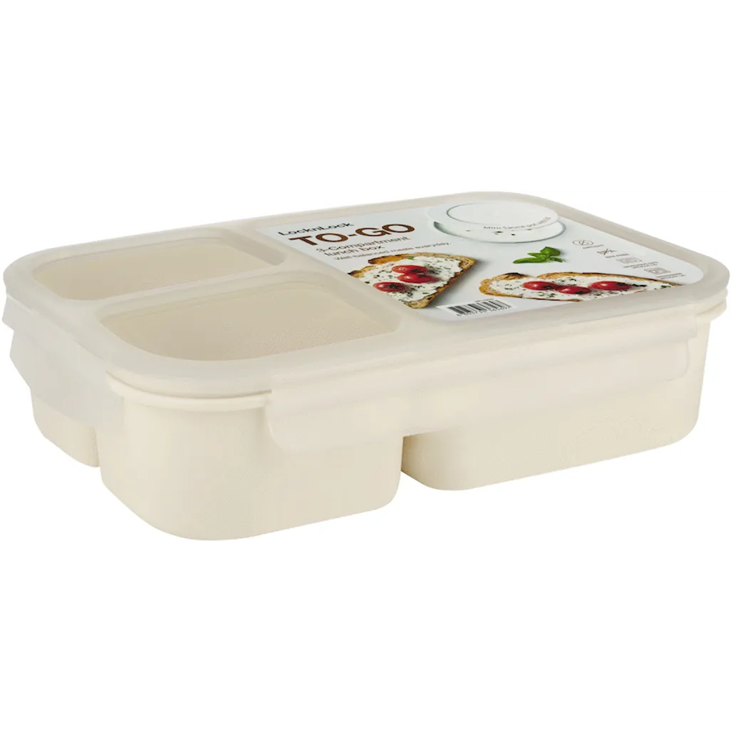 LocknLock To-Go Lunch Box 1.5lt - White