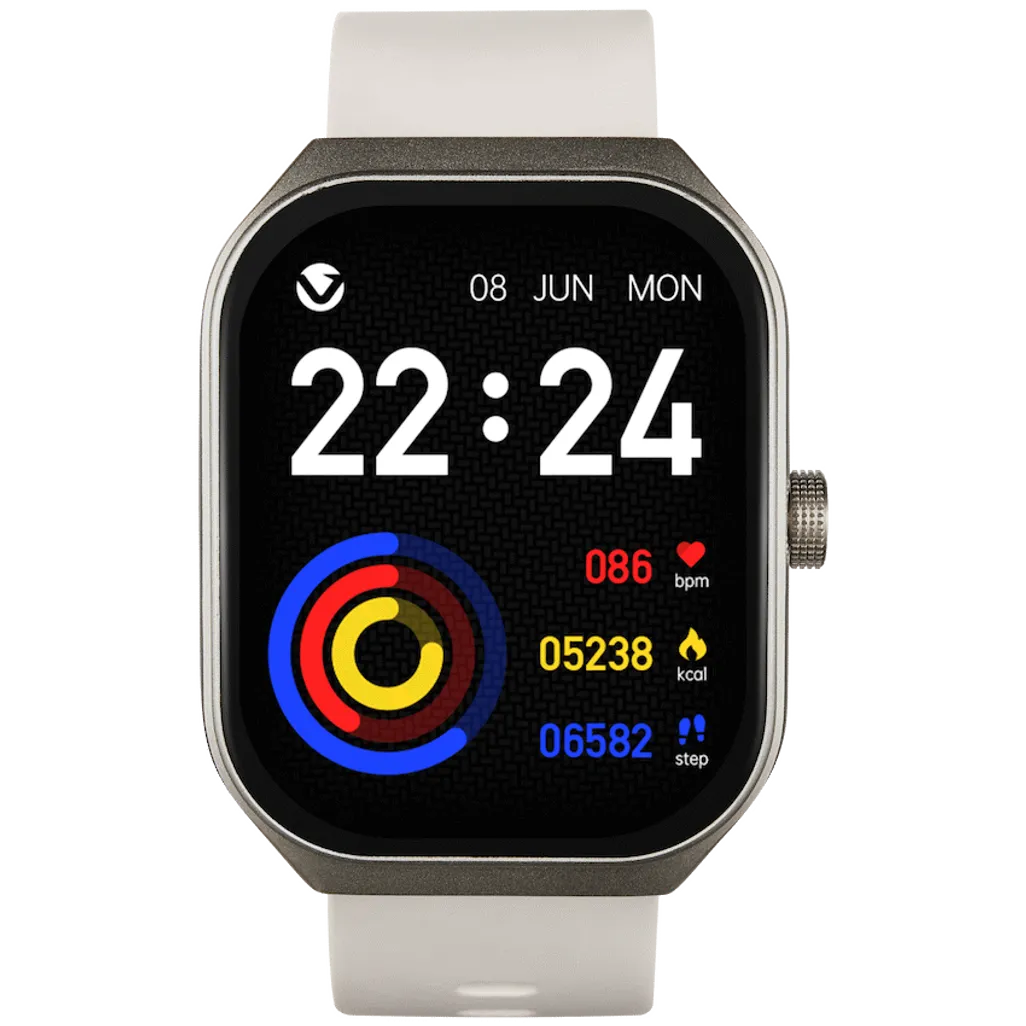 Volkano Spirit Series Smart Watch - Starlight Silver