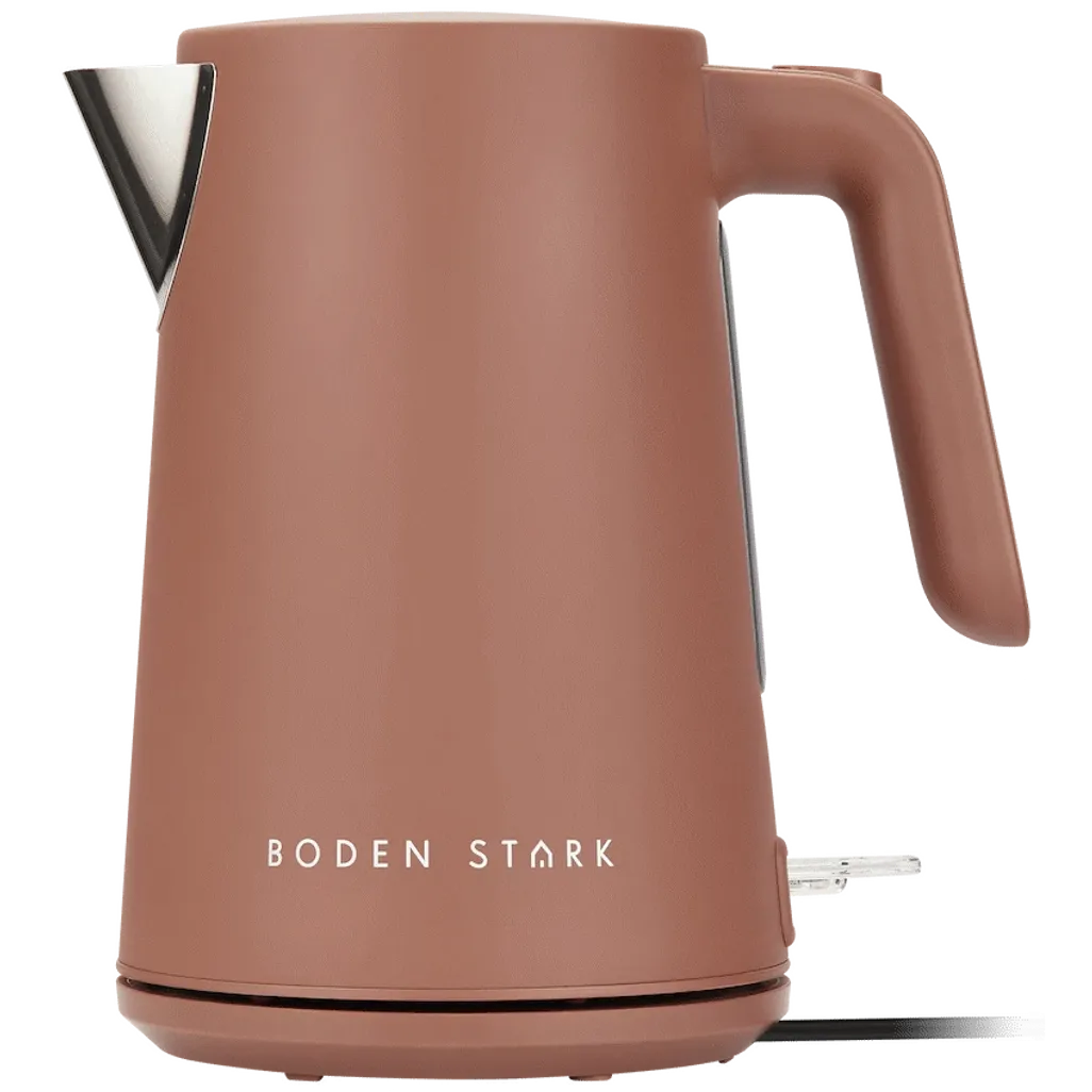 Boden Stark 1.7L Soft Touch Kettle - Brown