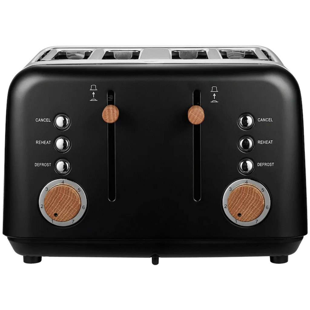 Boden Stark Anson Collection 4-Slice Stainless Steel Toaster
