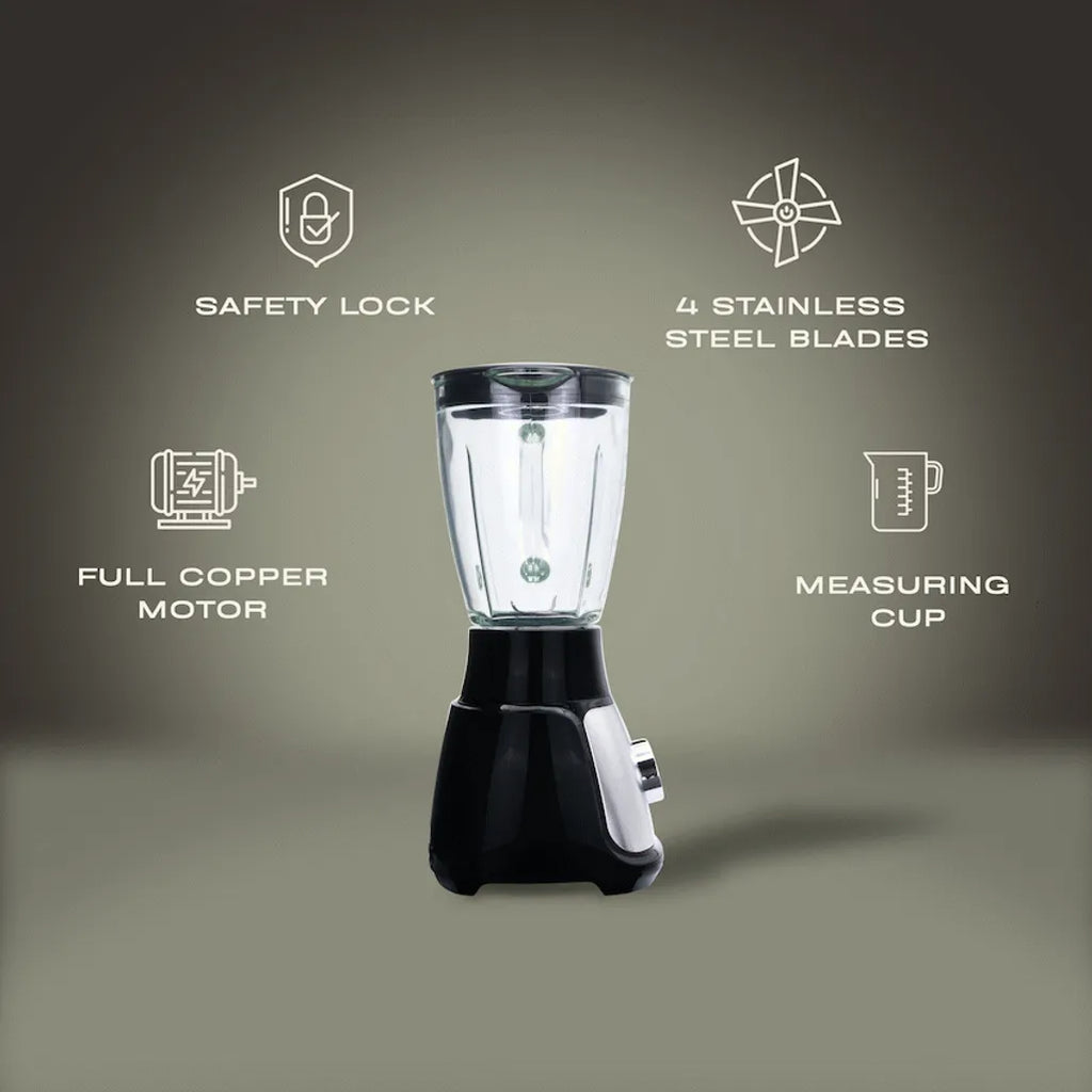 Elektra - 500w 1.5l Jug Blender (Glass Jug)