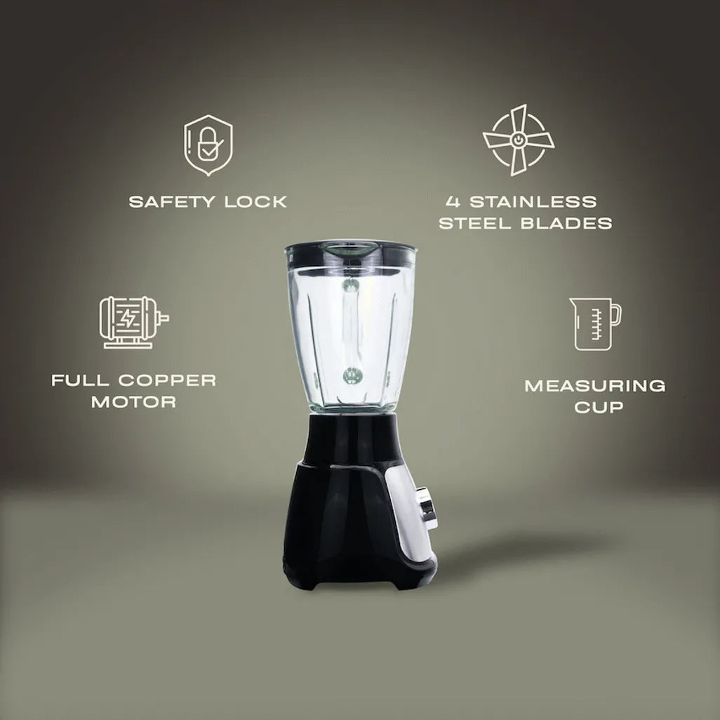 Elektra - 500w 1.5l Jug Blender (Glass Jug)