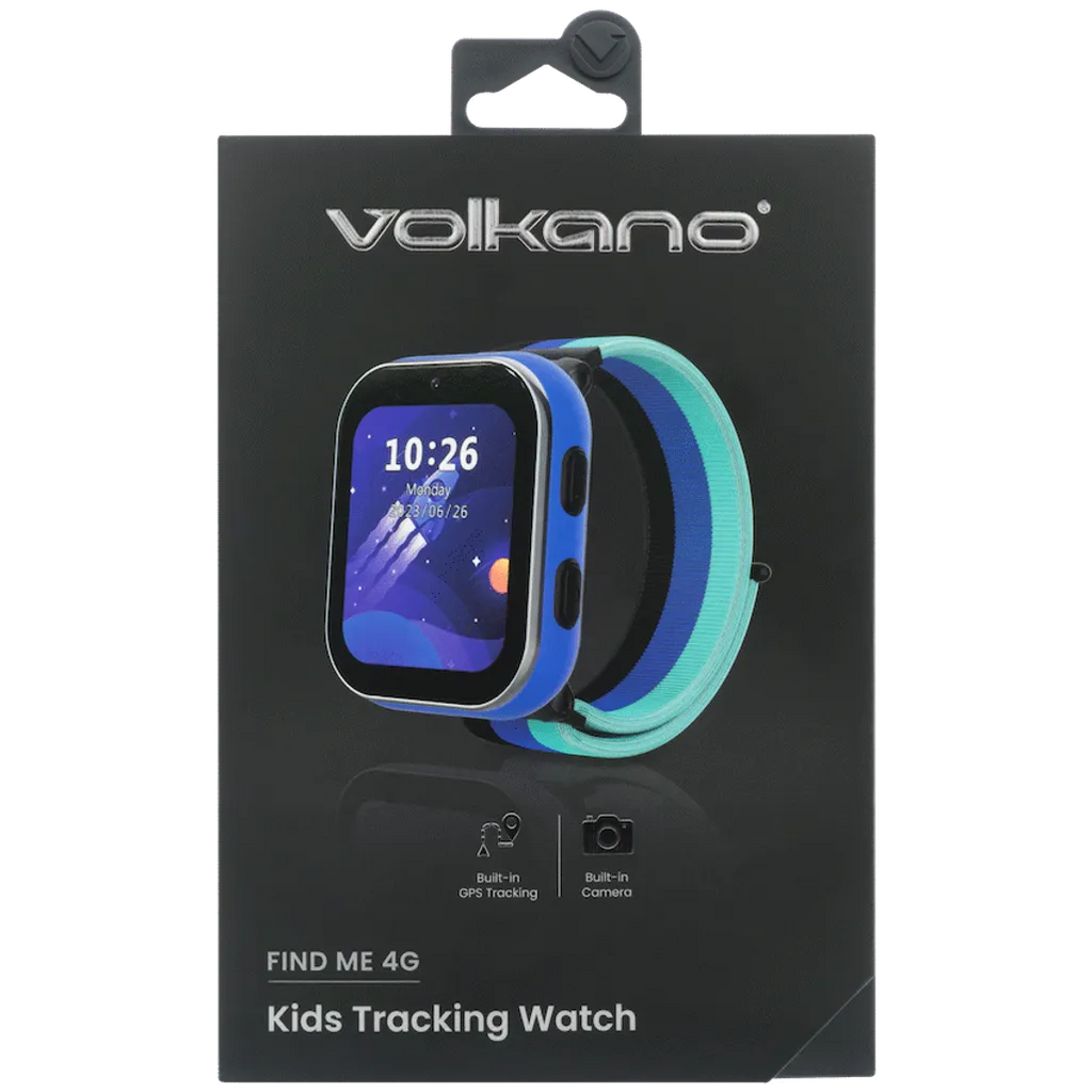 Volkano Find Me 4G Series GPS Tracking Watch with Camera - Unisex