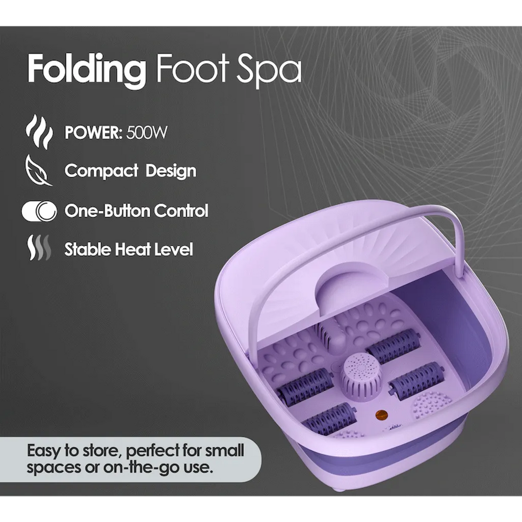 Elektra Folding Foot Spa Purple