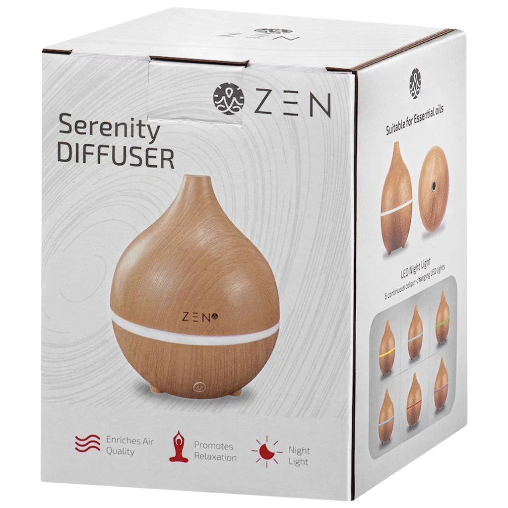 Zen Serenity Diffuser - Light Wood