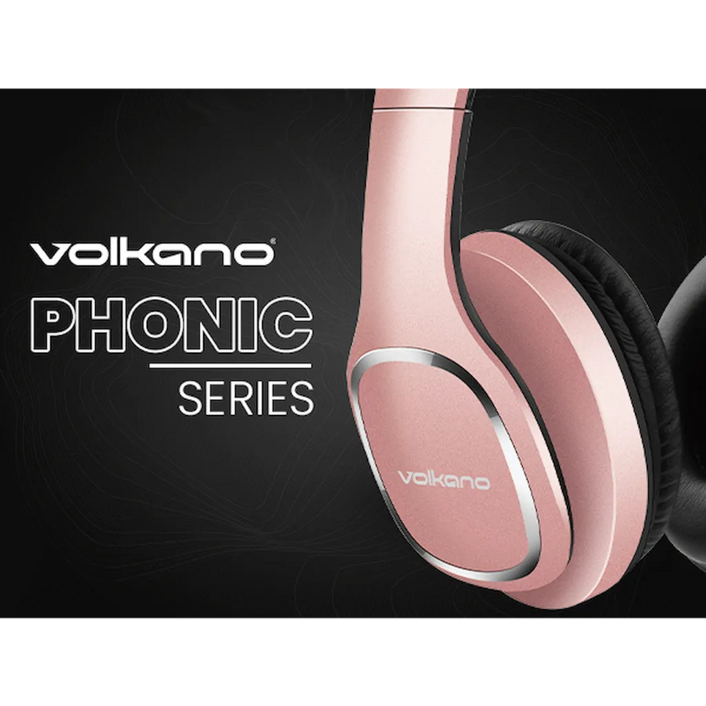 Volkano Phonic Series Bluetooth Full-Size Headphones