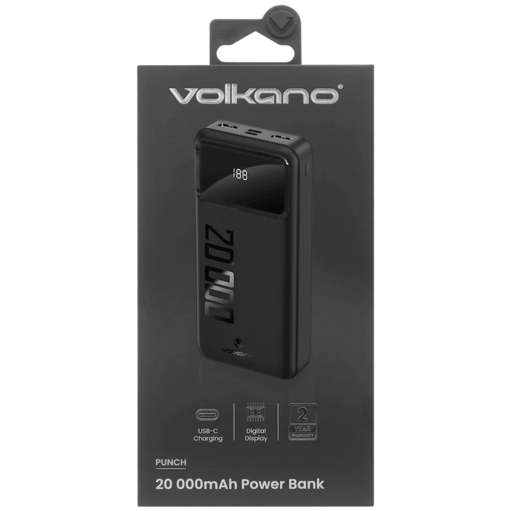 Volkano Punch Series 20000mah Power Bank