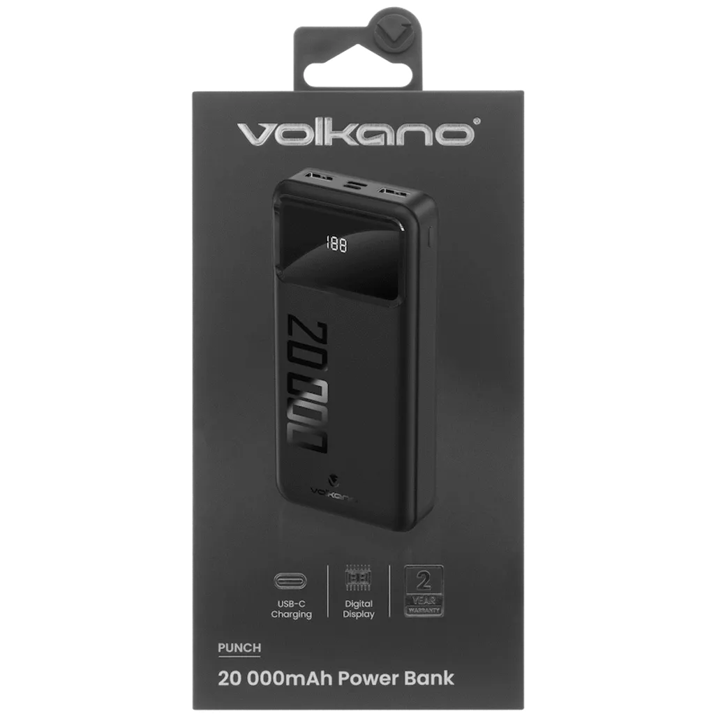Volkano Punch Series 20000mah Power Bank