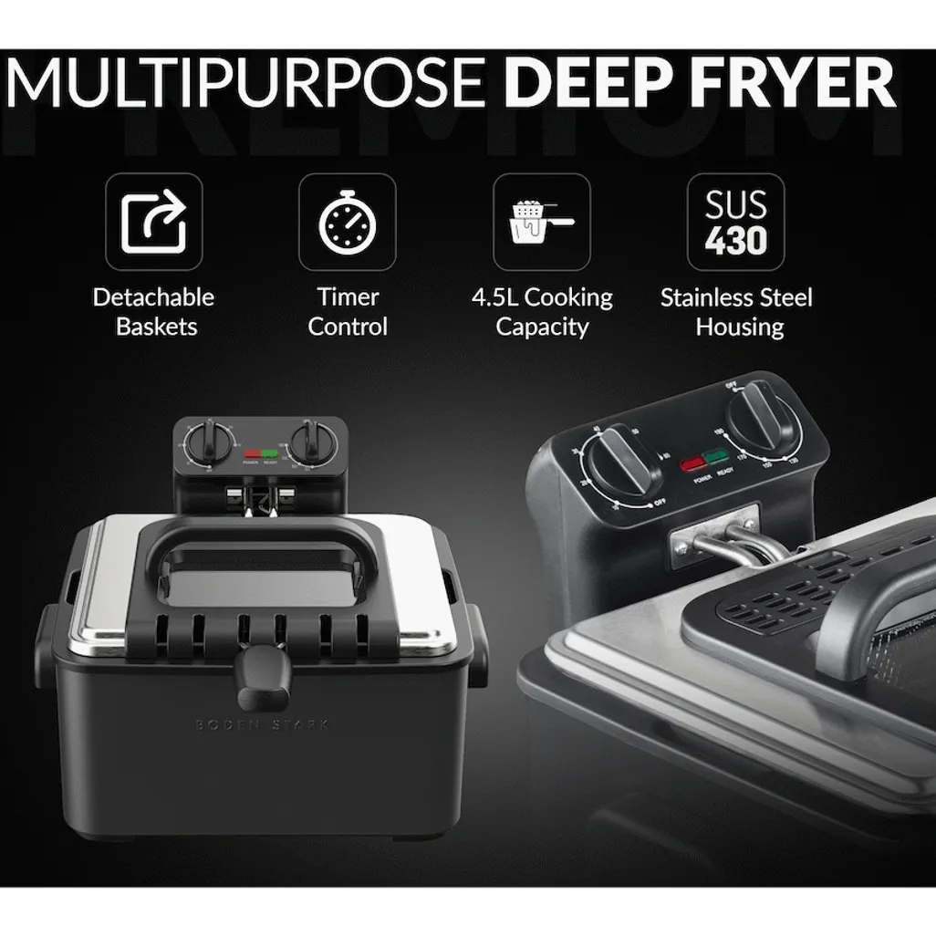 Boden Stark 4.5l Deep Fryer