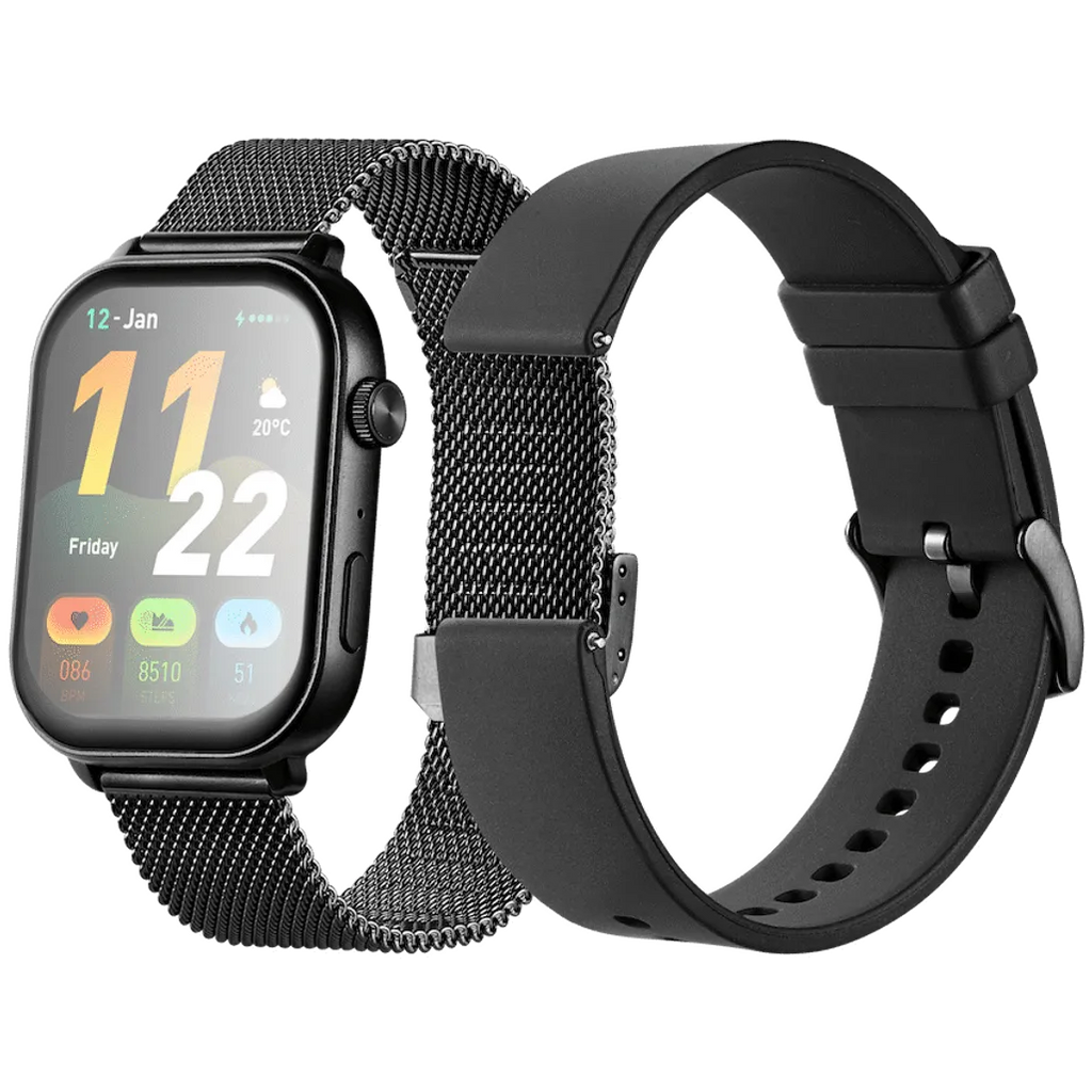 Volkano Trinity Series Smartwatch with Metal Mesh Strap