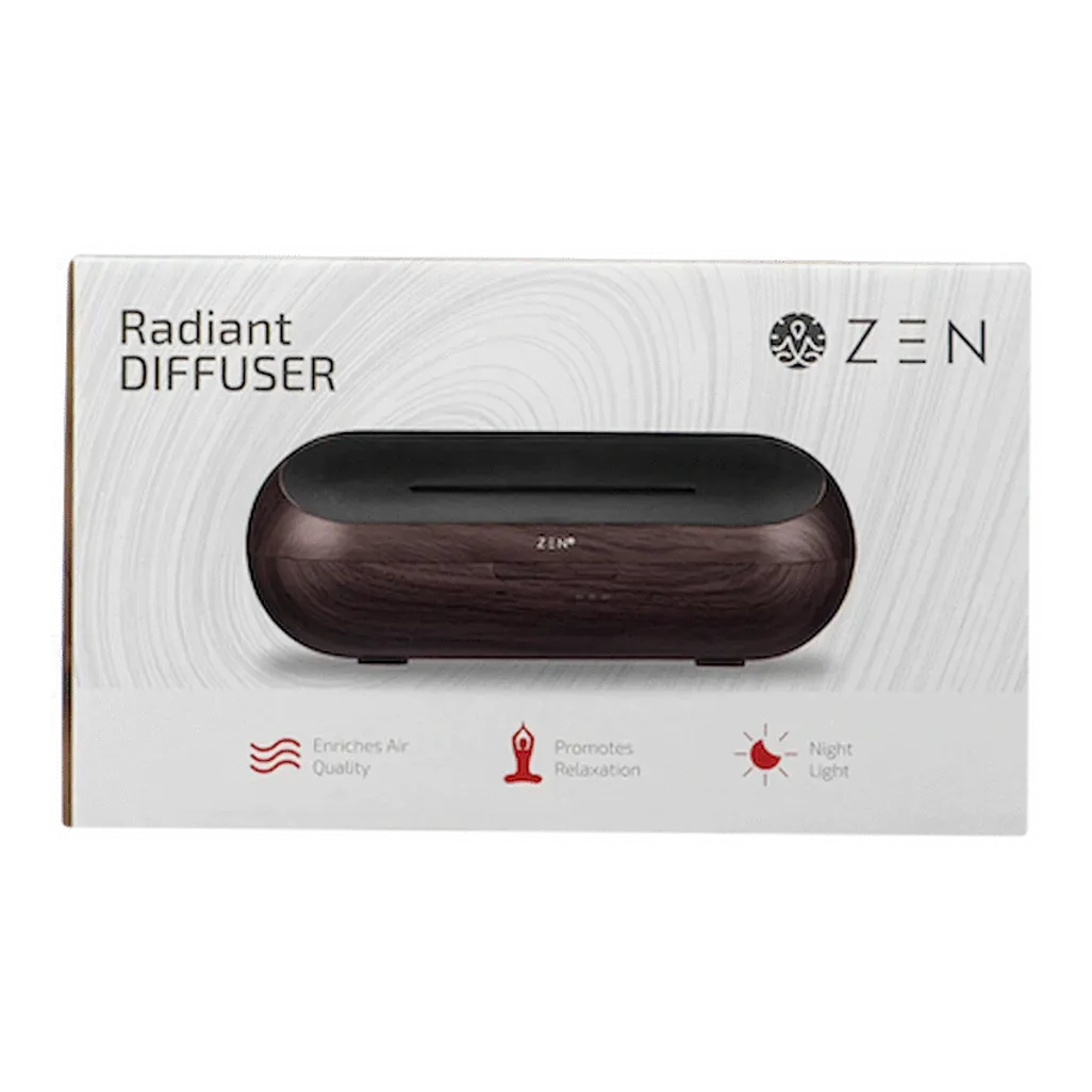 Zen Radiant Diffuser - Dark Wood