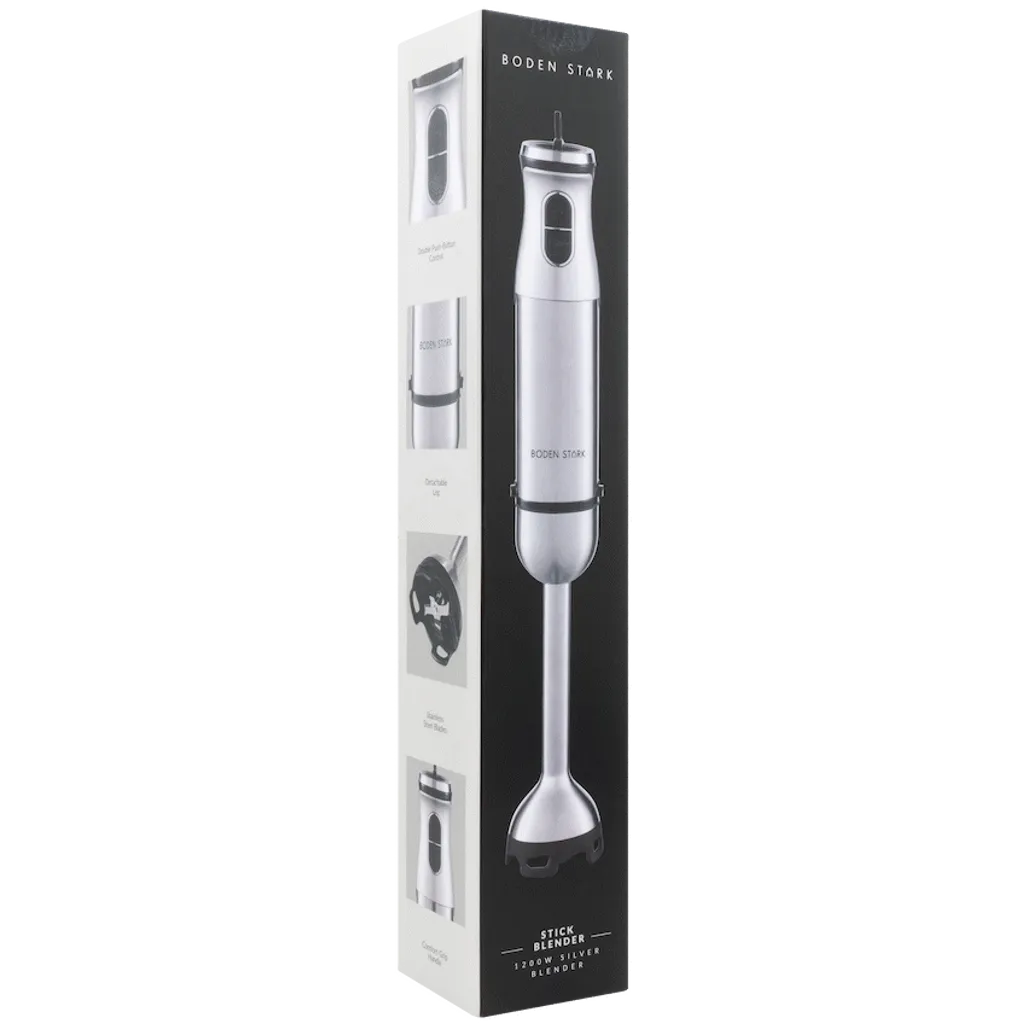 Boden Stark Stick Blender Silver