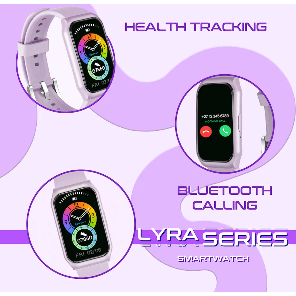 Amplify Lyra Series Smartwatch - Purple