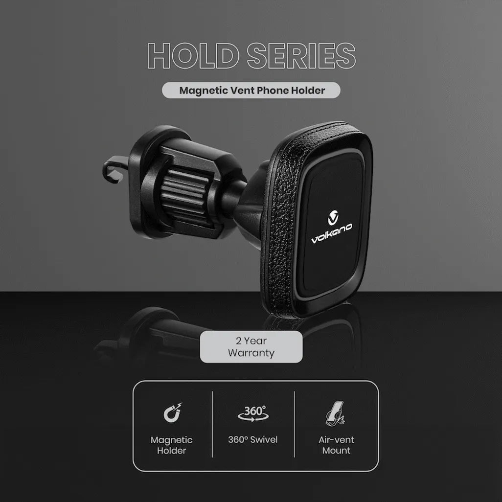 Volkano Hold Series Magnetic Vent Phone Holder