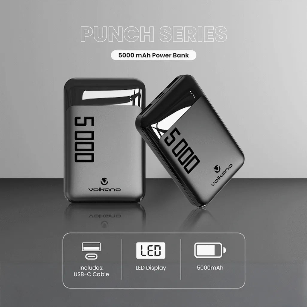 Volkano Punch Series 5000mah Power Bank