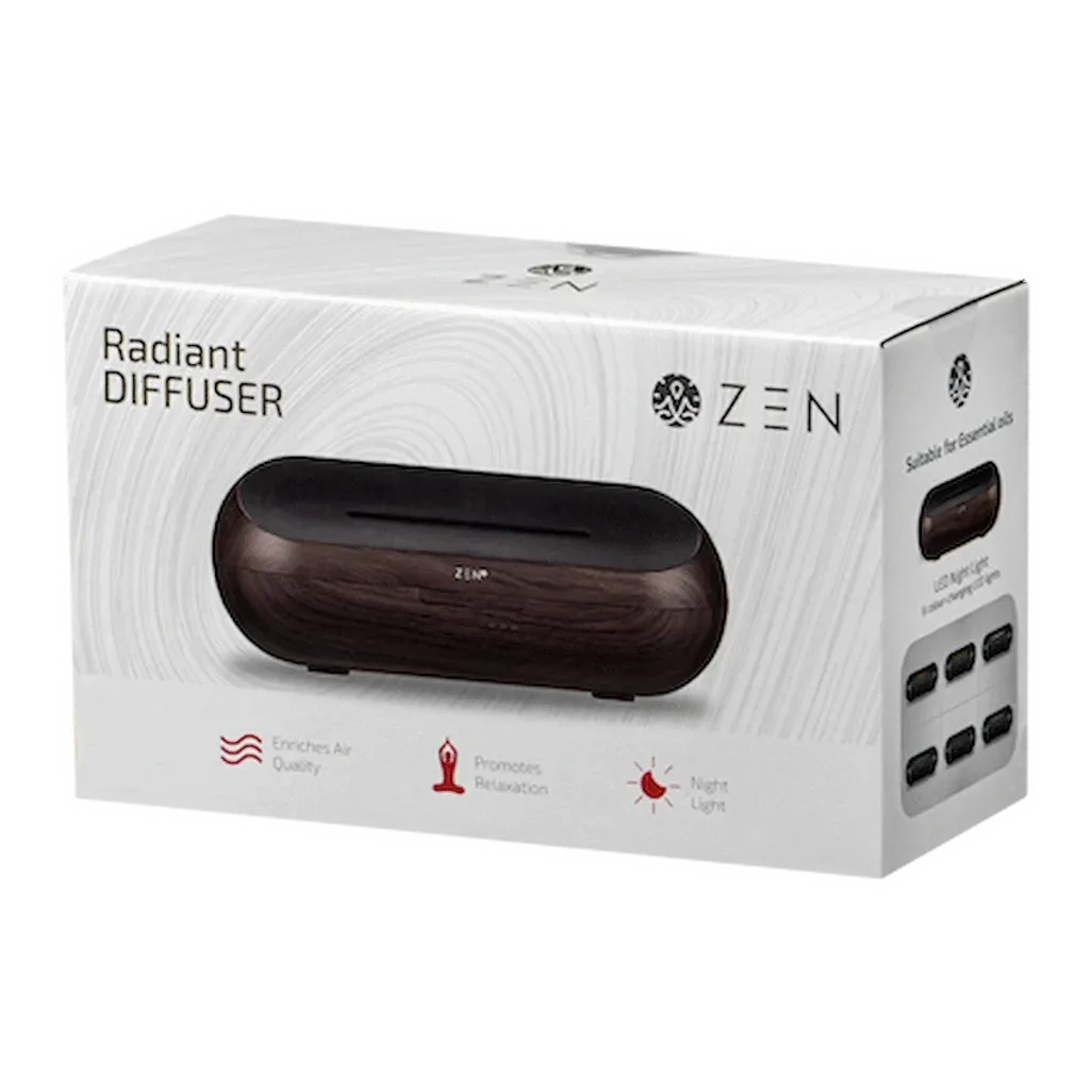 Zen Radiant Diffuser - Dark Wood