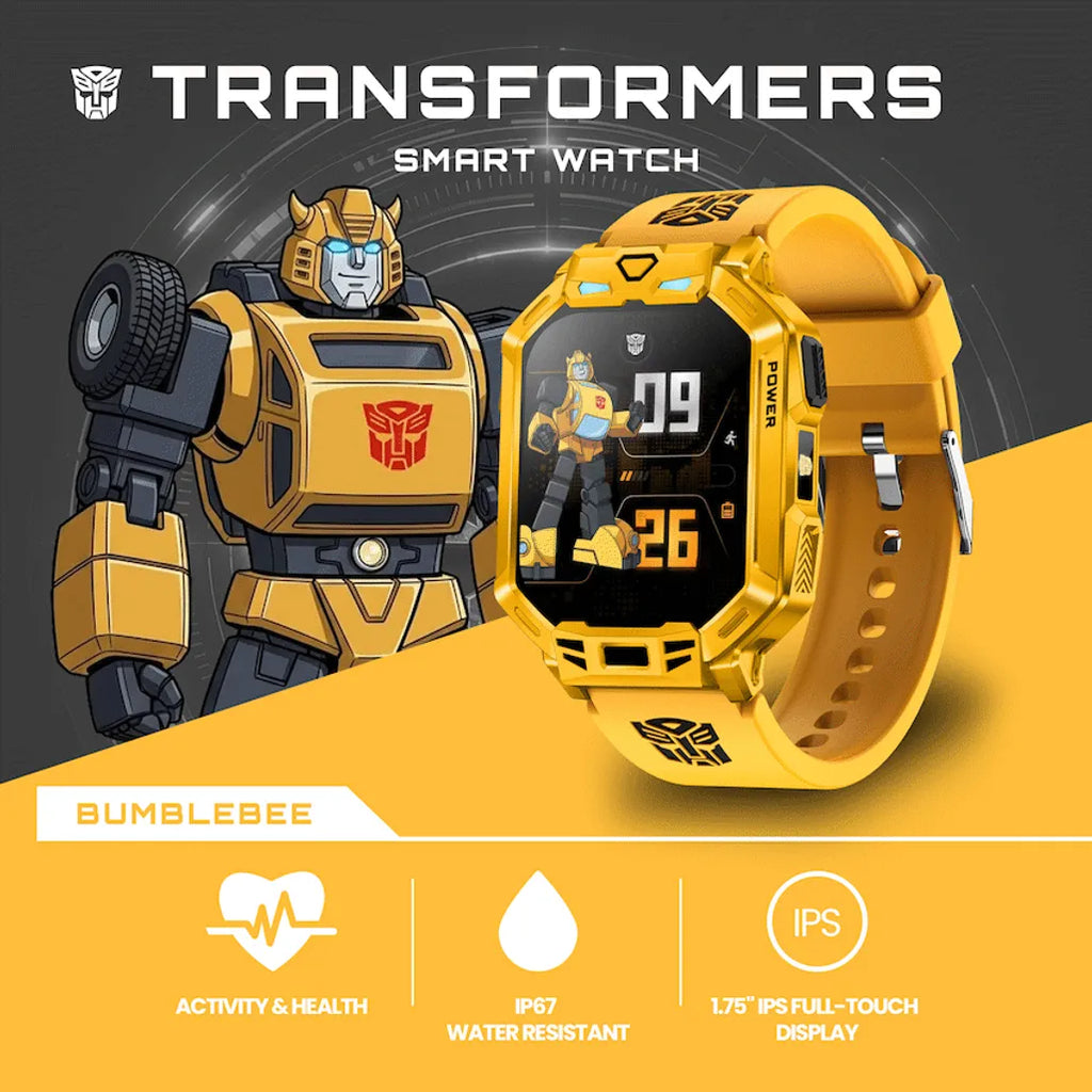 Transformers Series Kids Watches - Bumble Bee