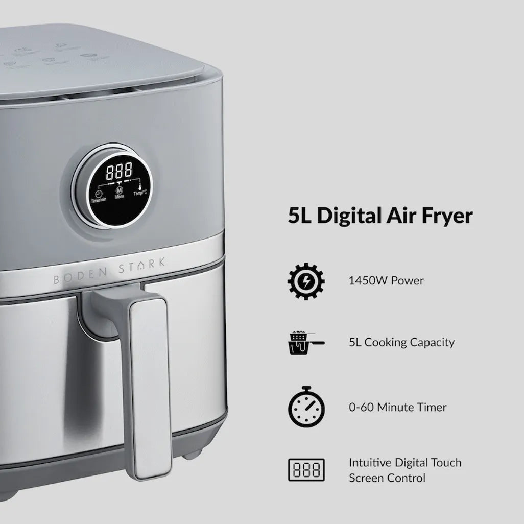 Boden Stark 5.0L Digital Air Fryer