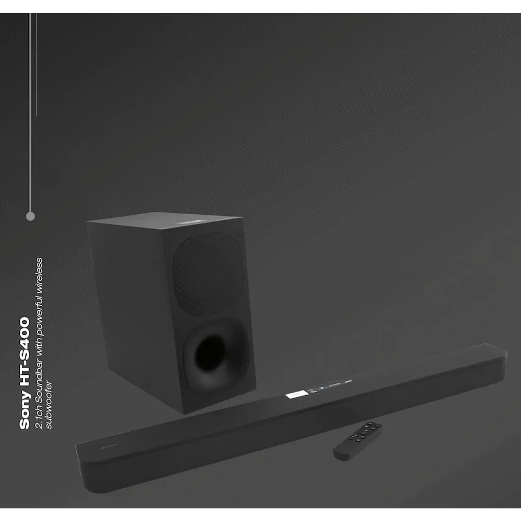 Sony HT-S400 330w 2.1ch Wireless SW Soundbar