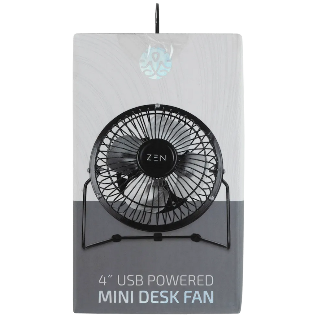 ZEN Cool Series 4 inch Mini Desk Fan