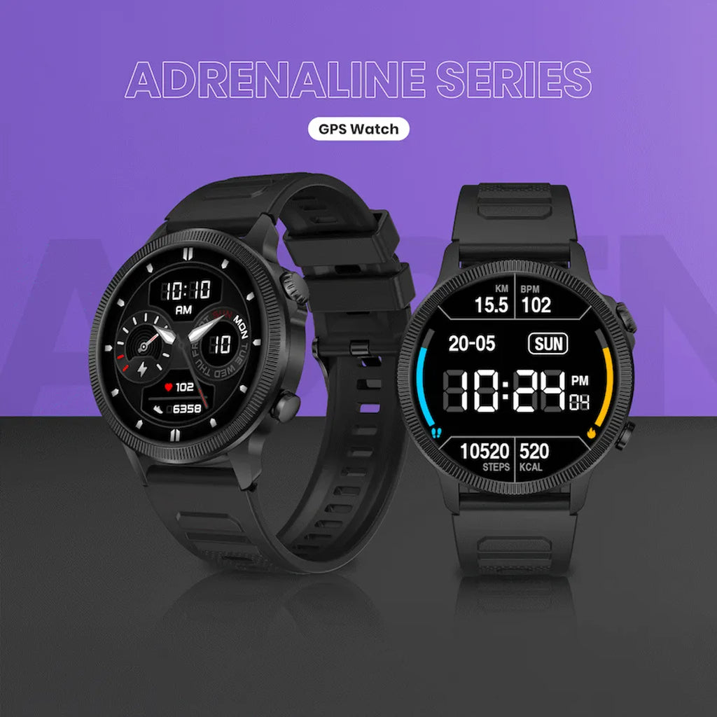 Volkano Active Tech Adrenaline Series GPS Watch with Heart Rate