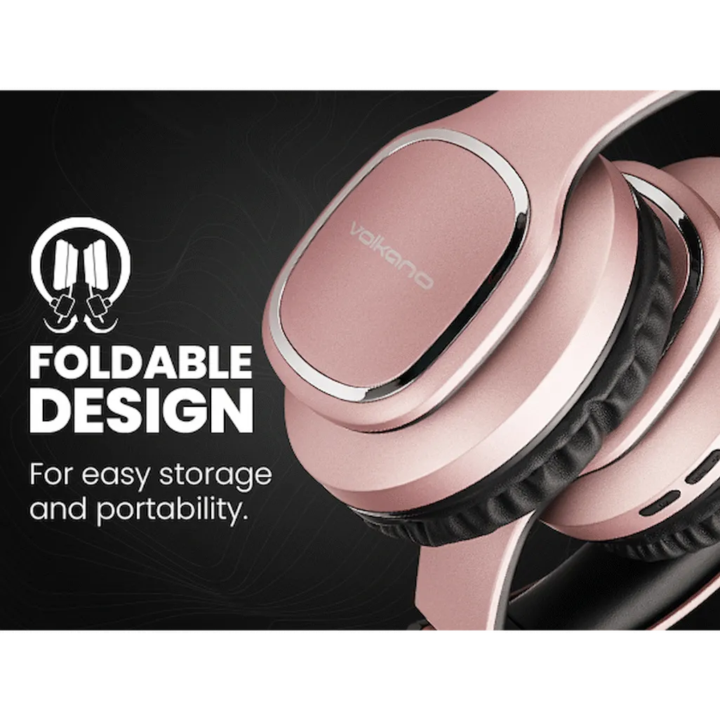 Volkano Phonic Series Bluetooth Full-Size Headphones