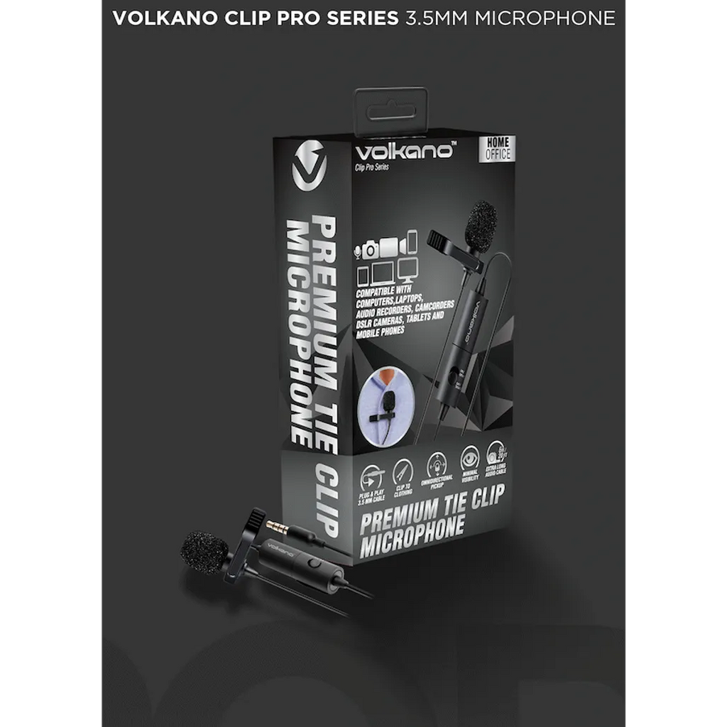 Volkano Clip Pro Series 3.5mm Microphone