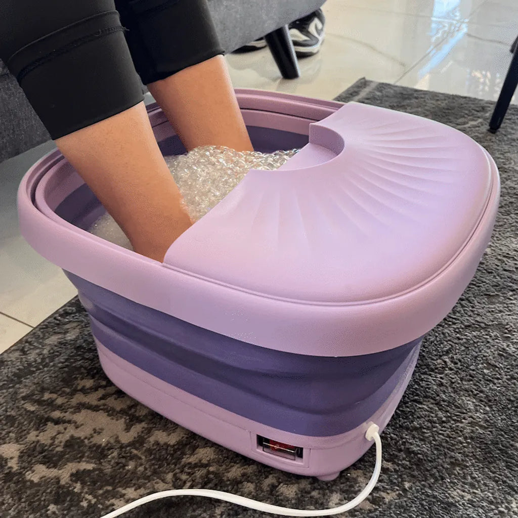 Elektra Folding Foot Spa Purple