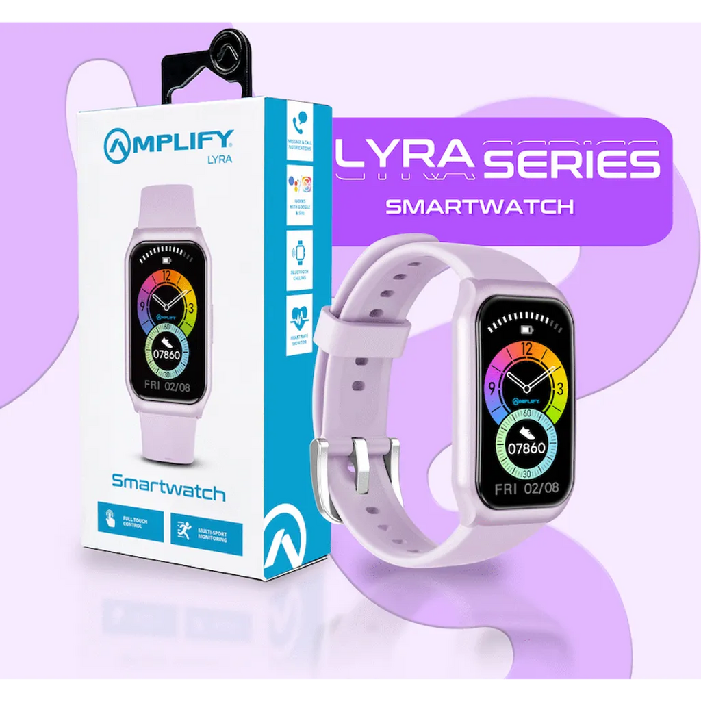 Amplify Lyra Series Smartwatch - Purple