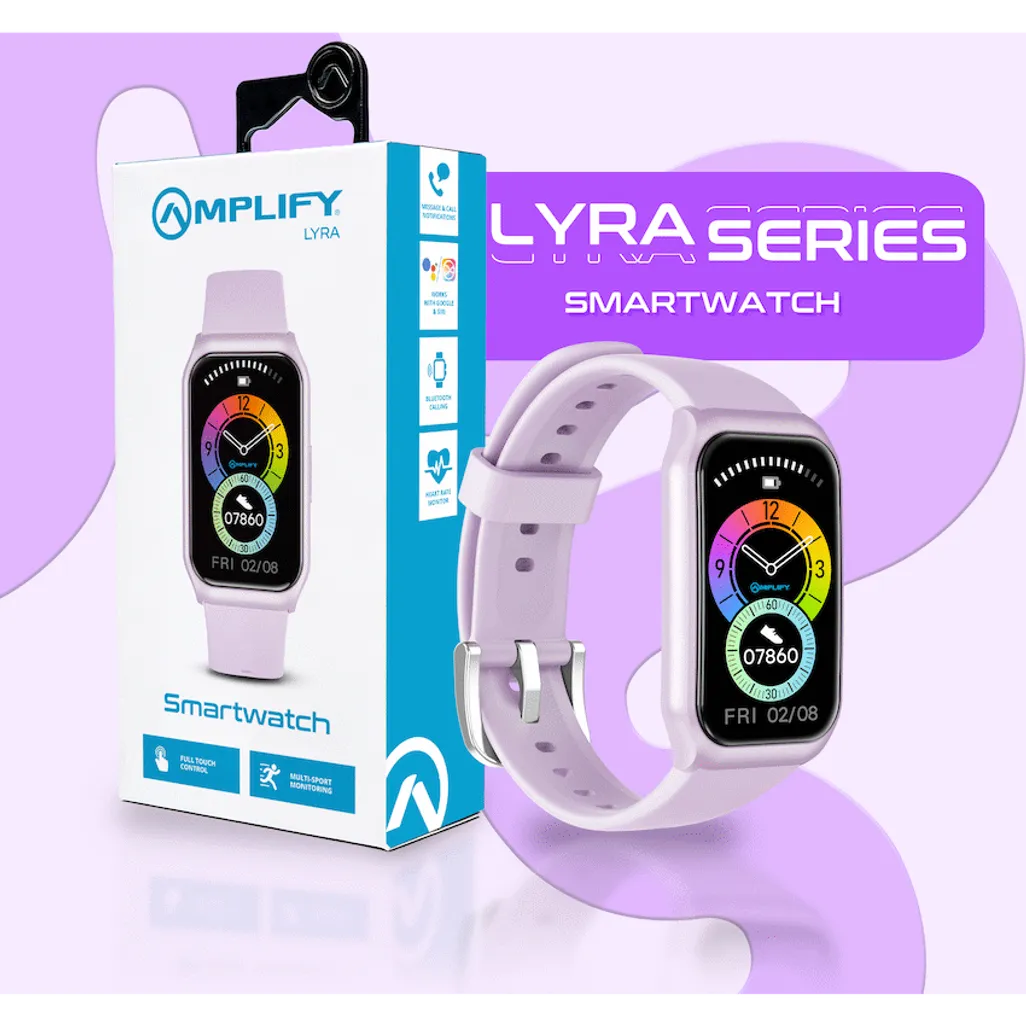 Amplify Lyra Series Smartwatch - Purple