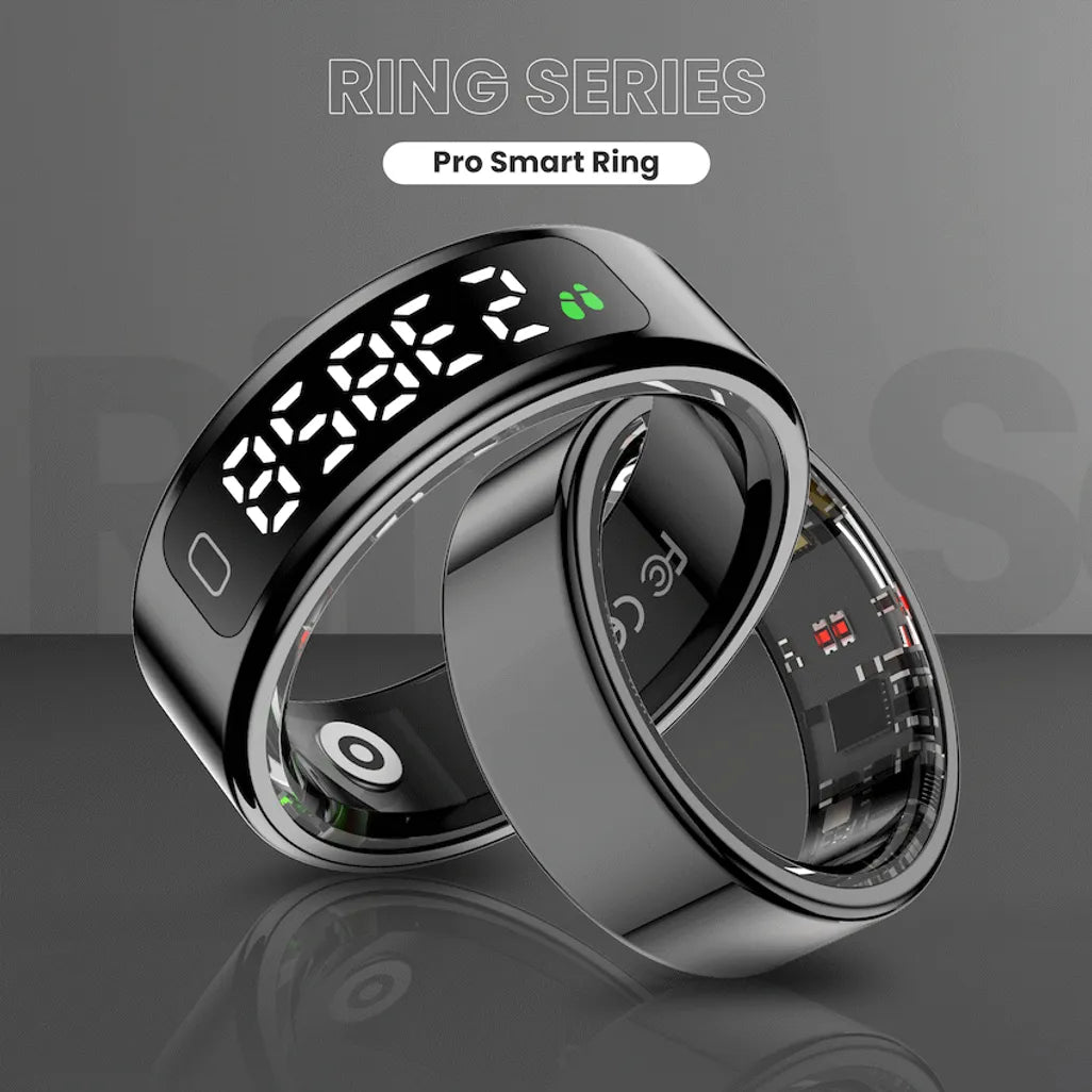 Volkano Ring Series Ring Pro Smart Ring with Charging Case - 20.7mm