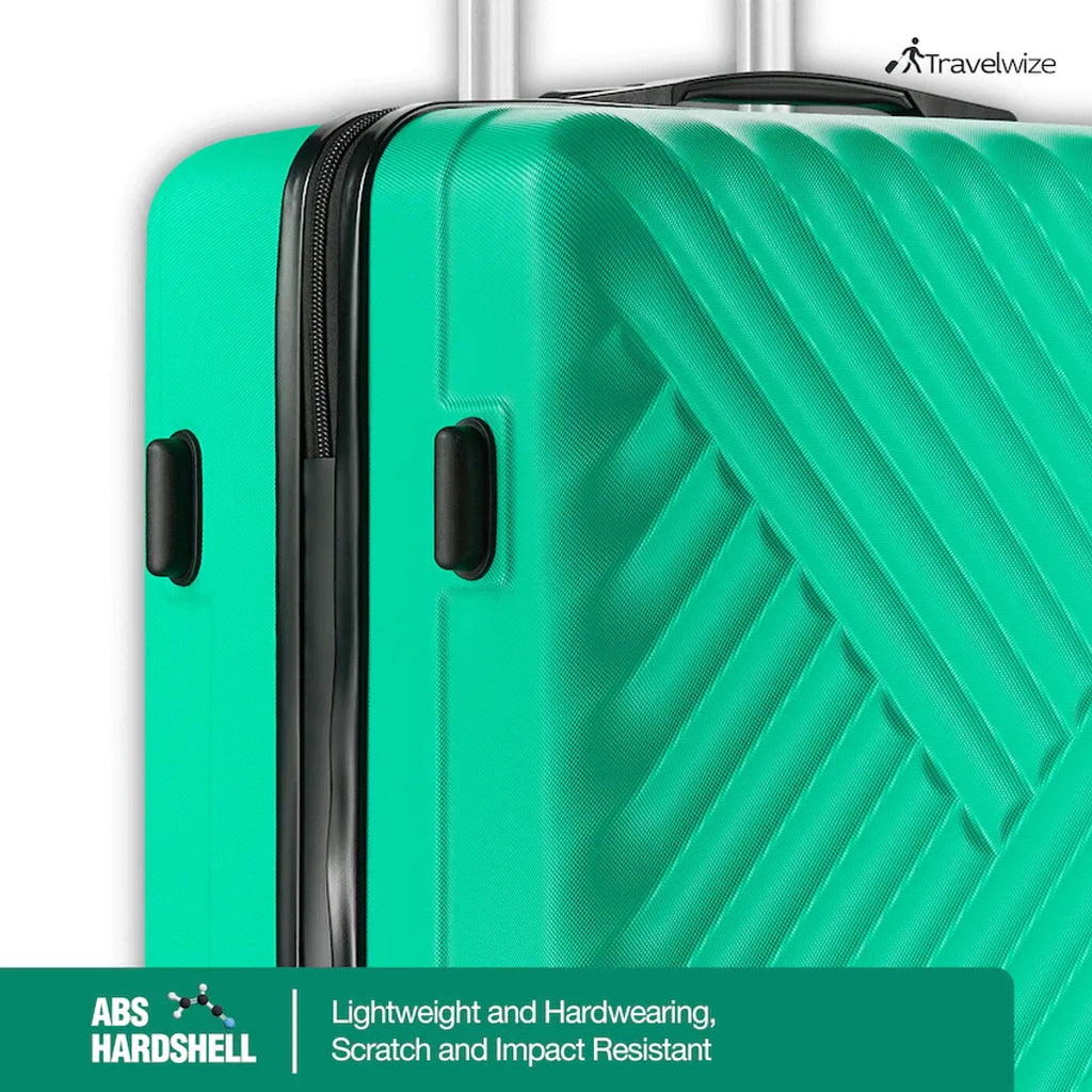 Travelwize Astra ABS 77cm 4-Wheel Spinner Luggage