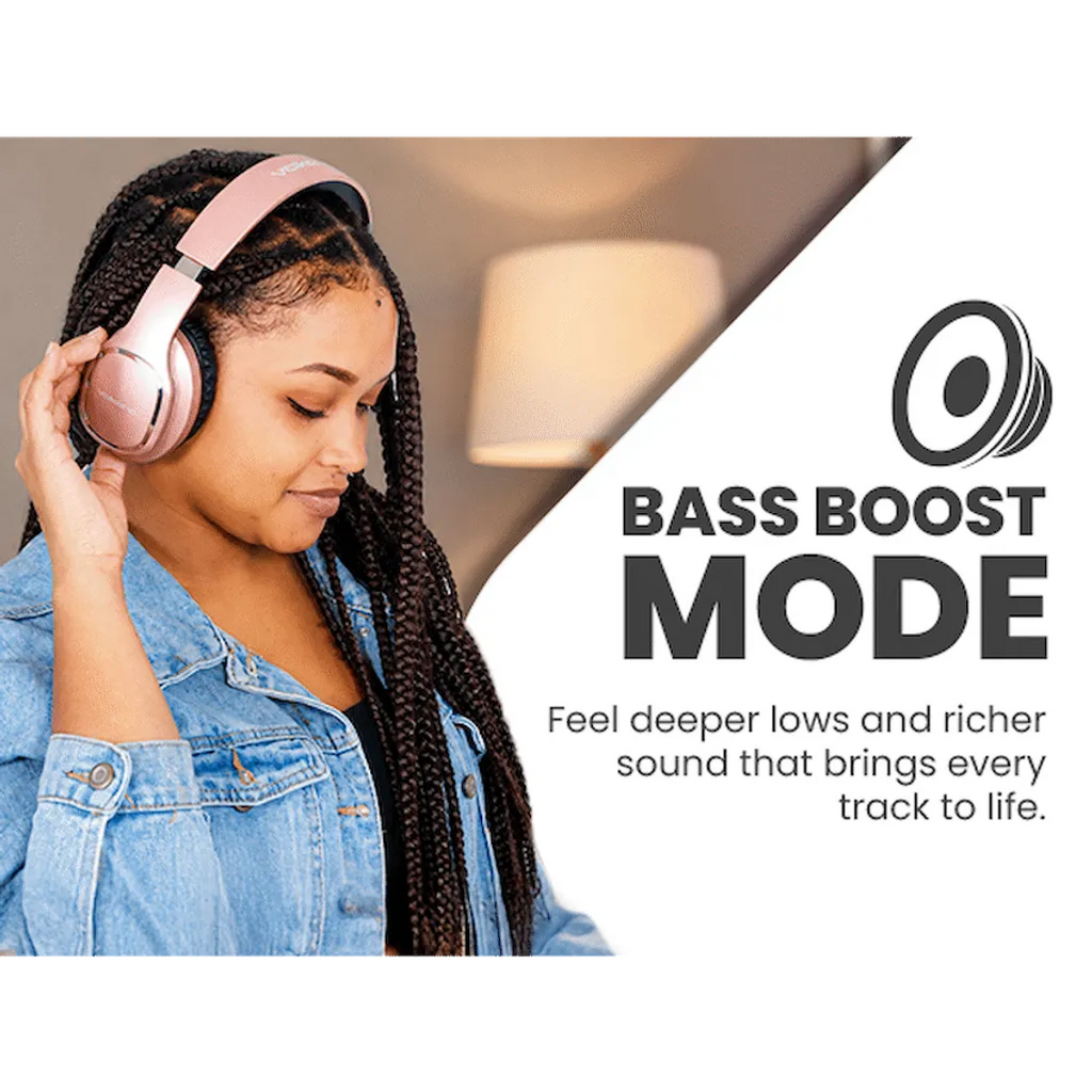 Volkano Phonic Series Bluetooth Full-Size Headphones