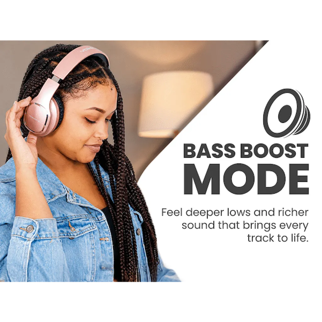 Volkano Phonic Series Bluetooth Full-Size Headphones