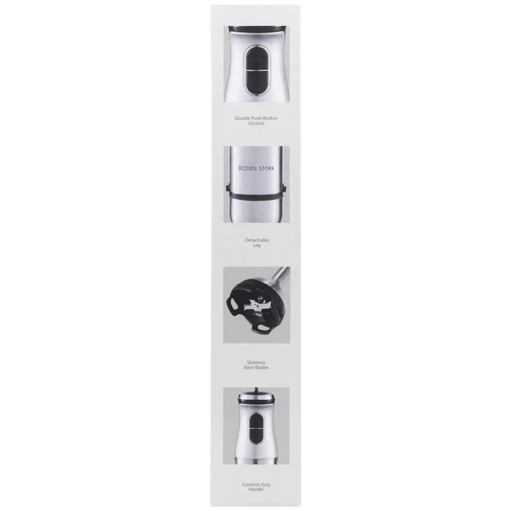 Boden Stark Stick Blender Silver