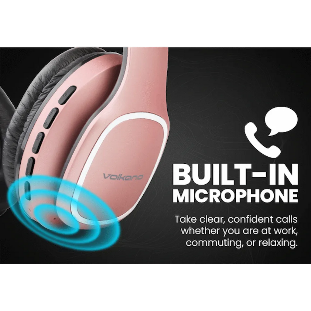 Volkano Phonic Series Bluetooth Full-Size Headphones