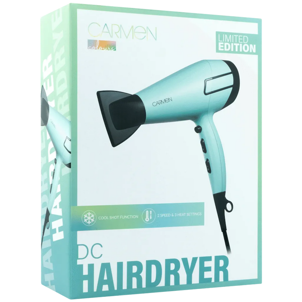 Carmen Colours 2200w DC Hairdryer