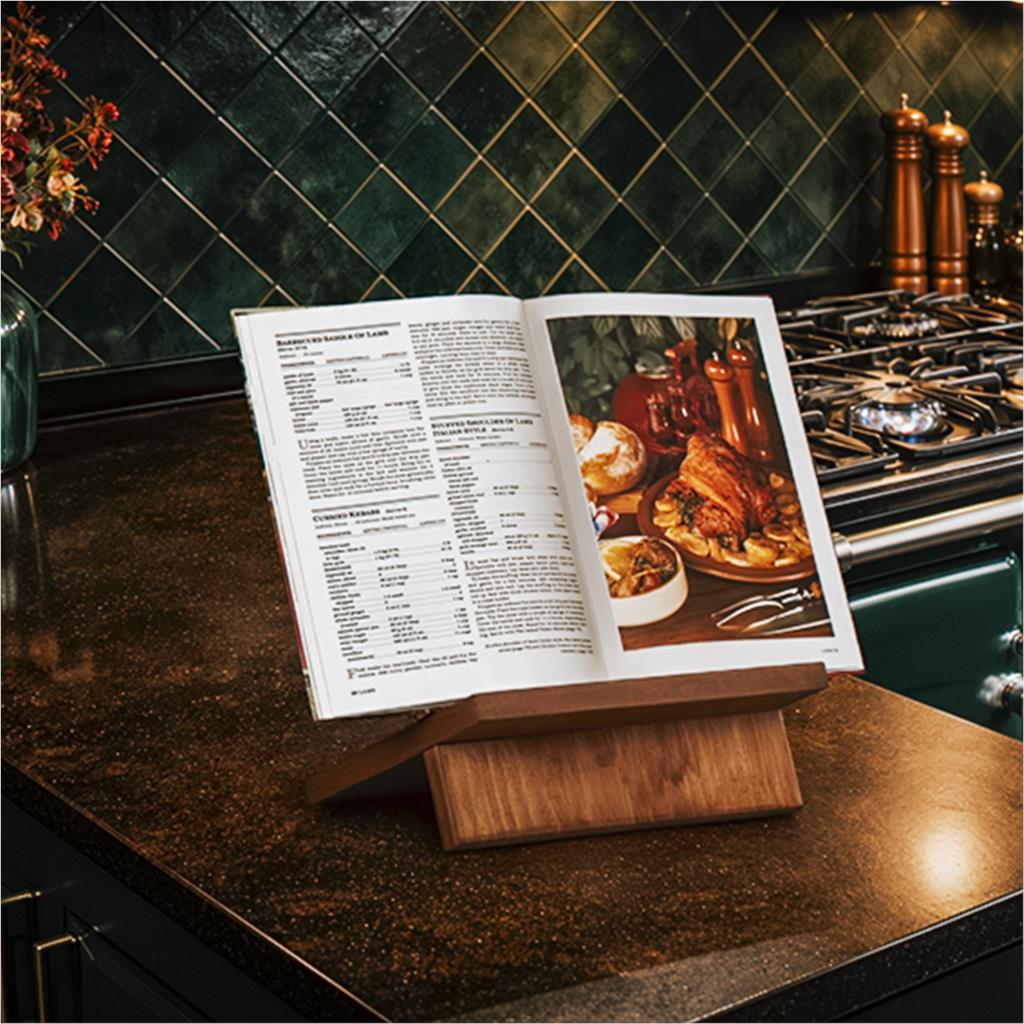 Serendipio Rustic Cookbook Stand