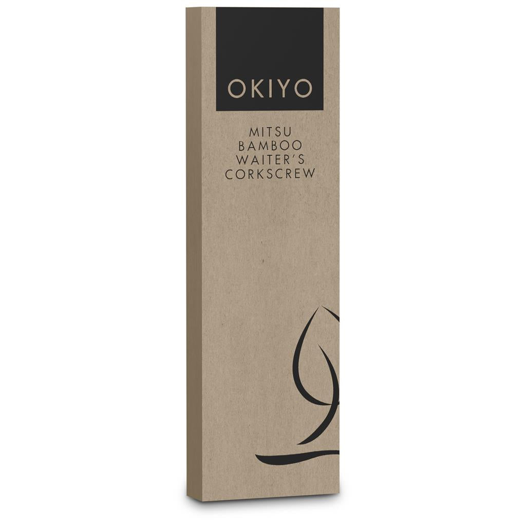 Okiyo Mitsu Bamboo Waiter’s Corkscrew