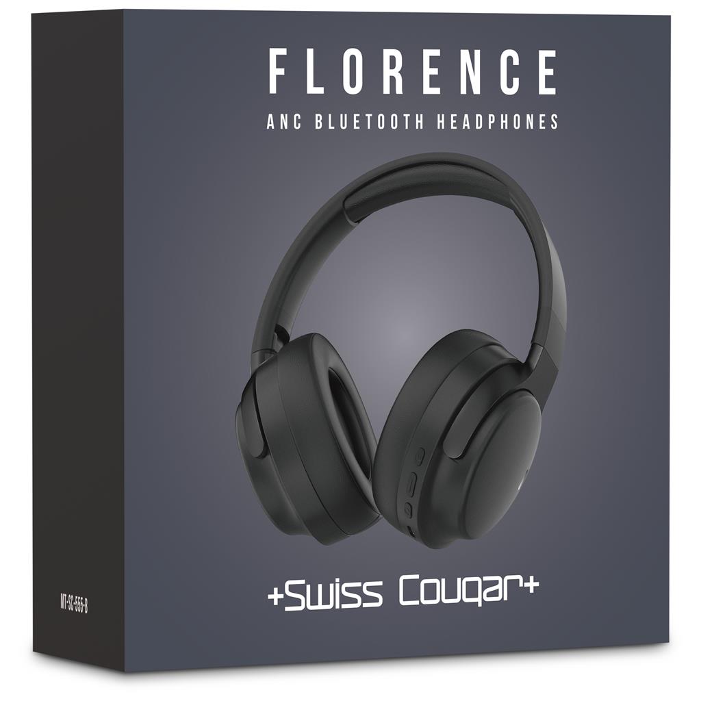 Swiss Cougar Florence Active Noise Cancelling Bluetooth Headphones