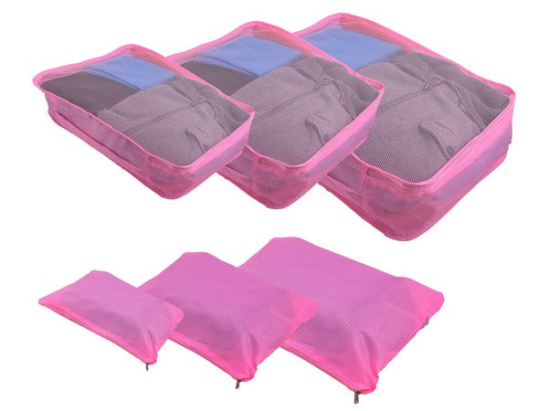 6-Piece Luggage Organiser Set