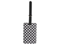 Checkered Luggage Tag