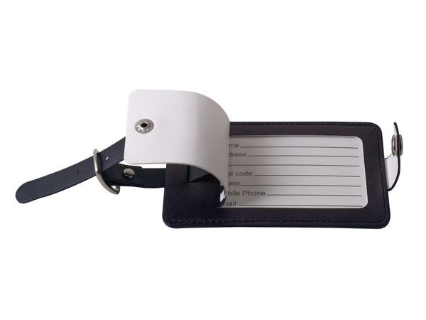 Checkered Luggage Tag