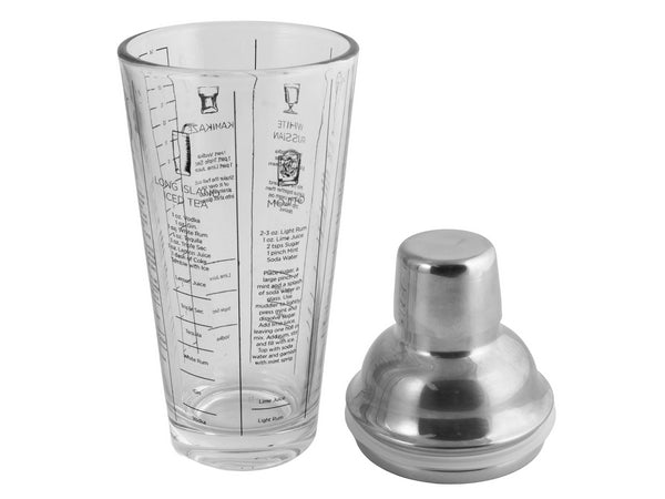 400ml Glass Cocktail Shaker