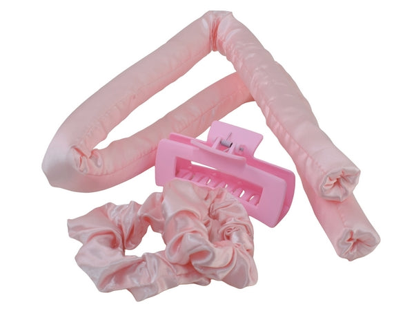 4-Piece Heatless Hair Curling Set