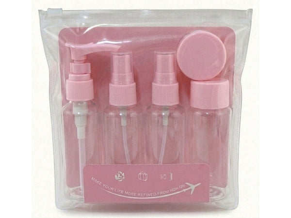 5-Piece Refillable Travel Bottle Set