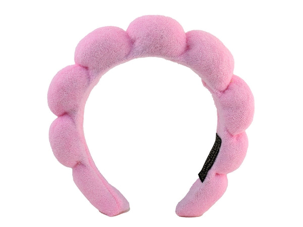 Spa Headband, Wristband & Hair Clip Set